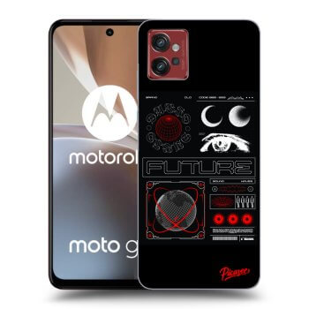 Picasee silikonowe przeźroczyste etui na Motorola Moto G32 - WAVES
