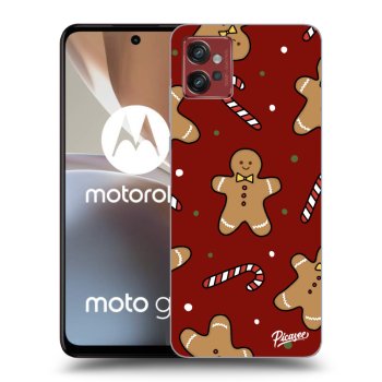 Picasee silikonowe czarne etui na Motorola Moto G32 - Gingerbread 2