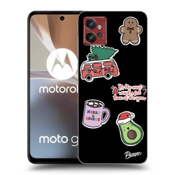 Etui na Motorola Moto G32 - Christmas Stickers