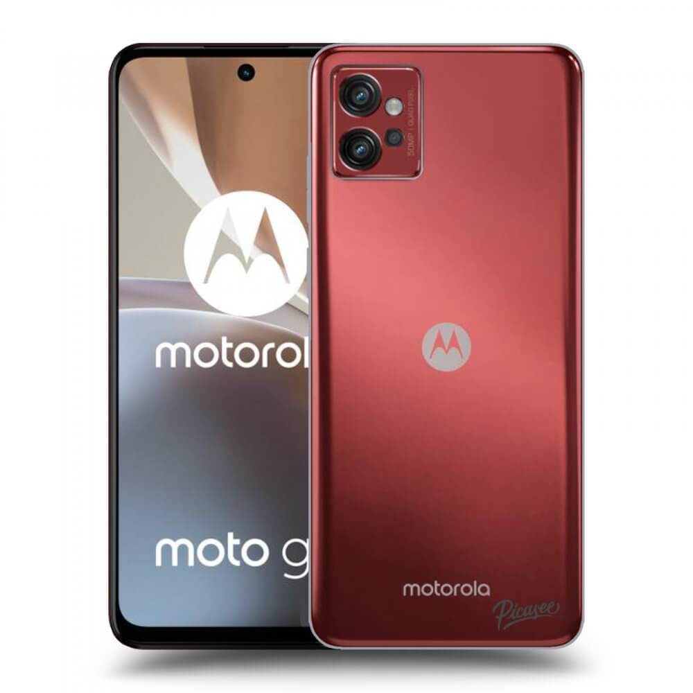 Picasee silikonowe przeźroczyste etui na Motorola Moto G32 - Clear