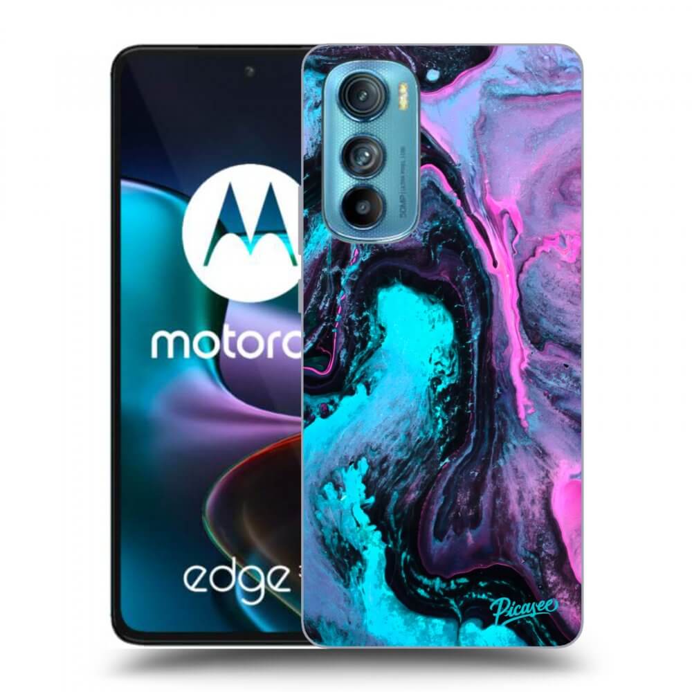 Picasee silikonowe przeźroczyste etui na Motorola Edge 30 - Lean 2