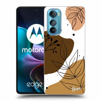 Picasee silikonowe przeźroczyste etui na Motorola Edge 30 - Boho style