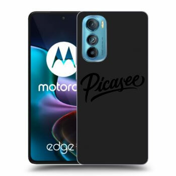 Picasee silikonowe czarne etui na Motorola Edge 30 - Picasee - black