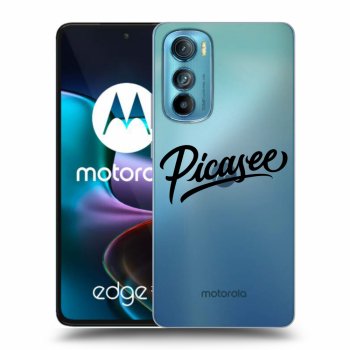 Etui na Motorola Edge 30 - Picasee - old logo - black
