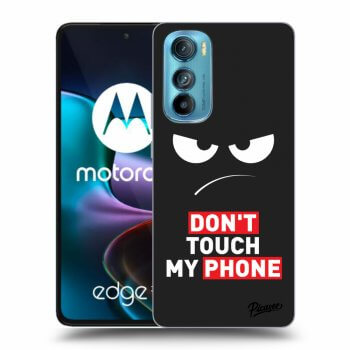 Etui na Motorola Edge 30 - Angry Eyes - Transparent