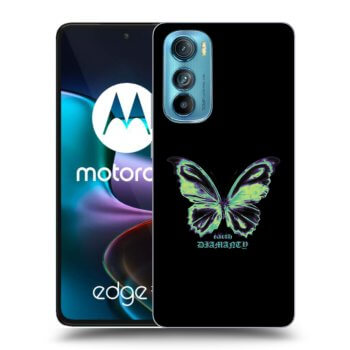 Etui na Motorola Edge 30 - Diamanty Blue