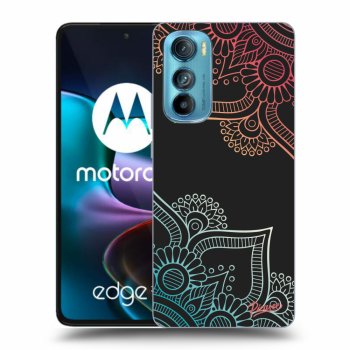 Etui na Motorola Edge 30 - Flowers pattern