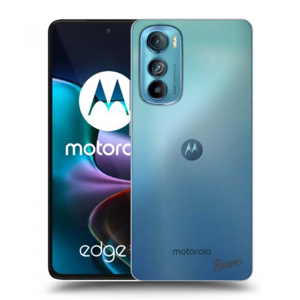 Picasee silikonowe przeźroczyste etui na Motorola Edge 30 - Clear