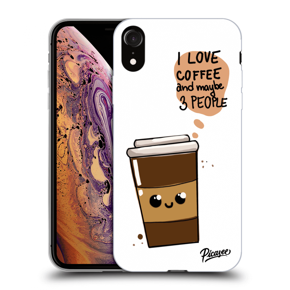 Picasee ULTIMATE CASE pro Apple iPhone XR - Cute coffee
