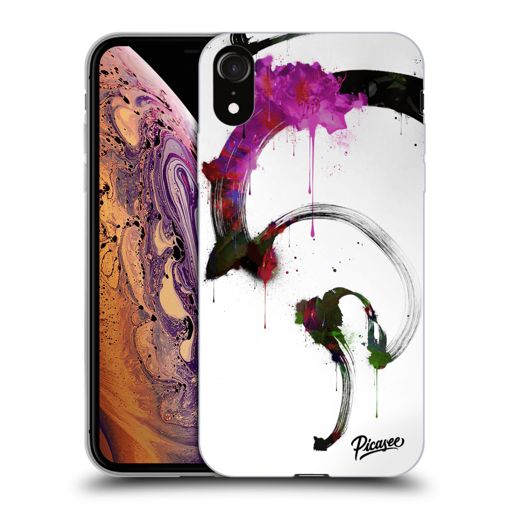 Picasee ULTIMATE CASE pro Apple iPhone XR - Peony White