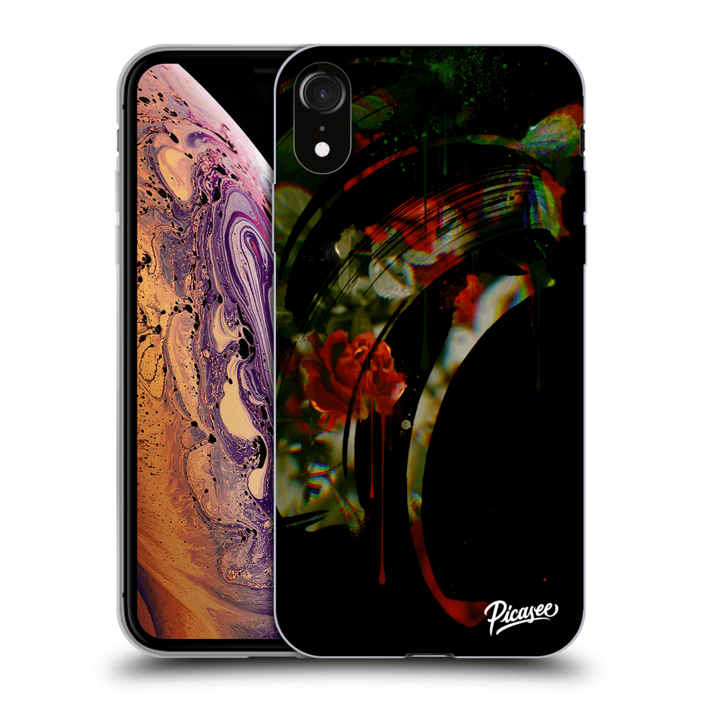 Picasee ULTIMATE CASE pro Apple iPhone XR - Roses black