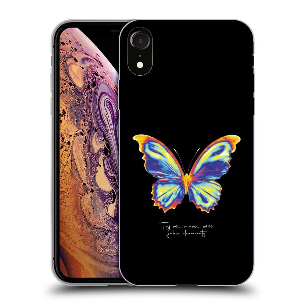 Picasee ULTIMATE CASE pro Apple iPhone XR - Diamanty Black