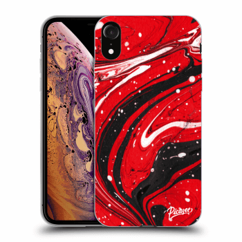 Picasee ULTIMATE CASE pro Apple iPhone XR - Red black