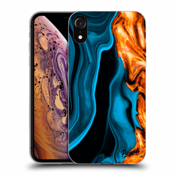 Etui na Apple iPhone XR - Gold blue