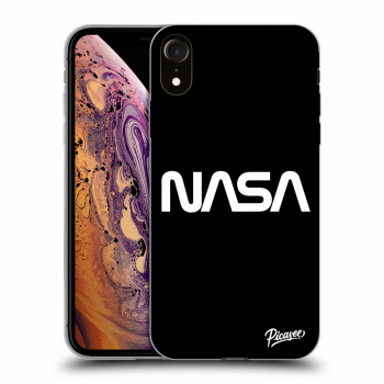 Picasee silikonowe przeźroczyste etui na Apple iPhone XR - NASA Basic