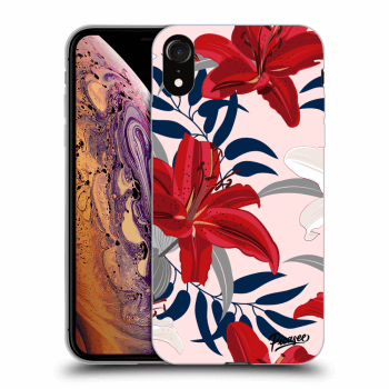 Etui na Apple iPhone XR - Red Lily