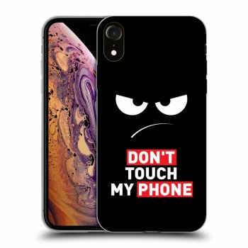 Etui na Apple iPhone XR - Angry Eyes - Transparent