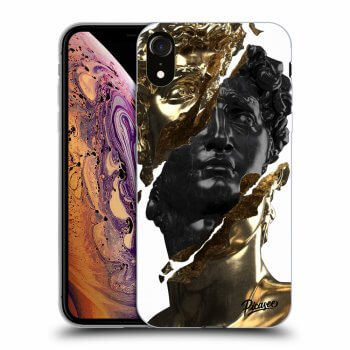 Etui na Apple iPhone XR - Gold - Black