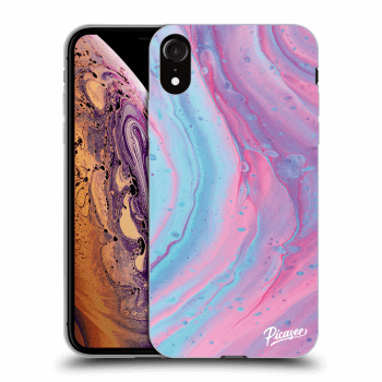 Etui na Apple iPhone XR - Pink liquid