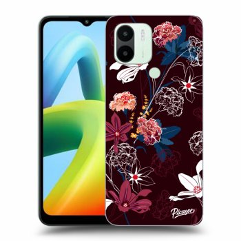 Picasee silikonowe przeźroczyste etui na Xiaomi Redmi A1 - Dark Meadow