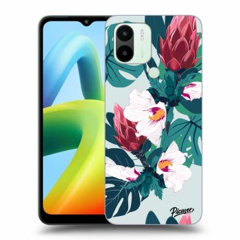 Picasee silikonowe przeźroczyste etui na Xiaomi Redmi A1 - Rhododendron