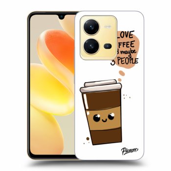 Etui na Vivo X80 Lite - Cute coffee