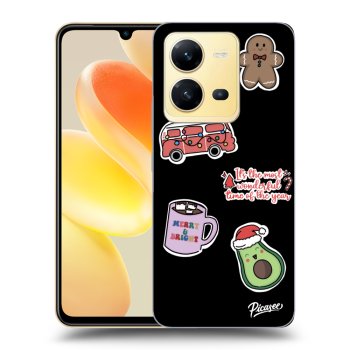 Picasee ULTIMATE CASE pro Vivo X80 Lite - Christmas Stickers