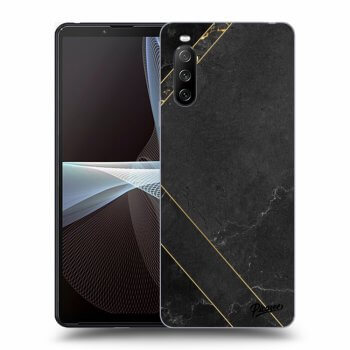 Etui na Sony Xperia 10 III - Black tile