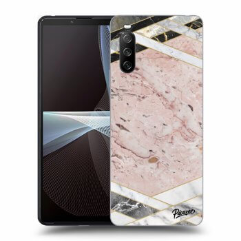 Etui na Sony Xperia 10 III - Pink geometry