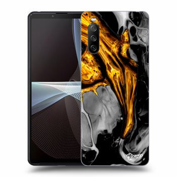 Etui na Sony Xperia 10 III - Black Gold