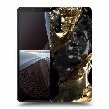 Etui na Sony Xperia 10 III - Gold - Black