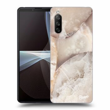 Etui na Sony Xperia 10 III - Cream marble