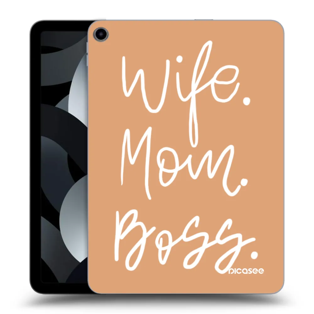 Picasee silikonowe przeźroczyste etui na Apple iPad Pro 11" 2019 (1.gen.) - Boss Mama