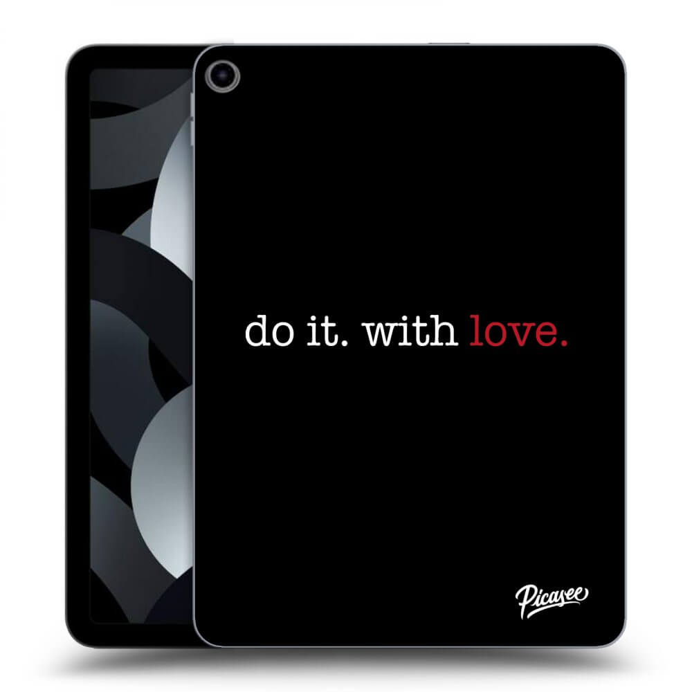 Picasee silikonowe przeźroczyste etui na Apple iPad Pro 11" 2019 (1.generace) - Do it. With love.