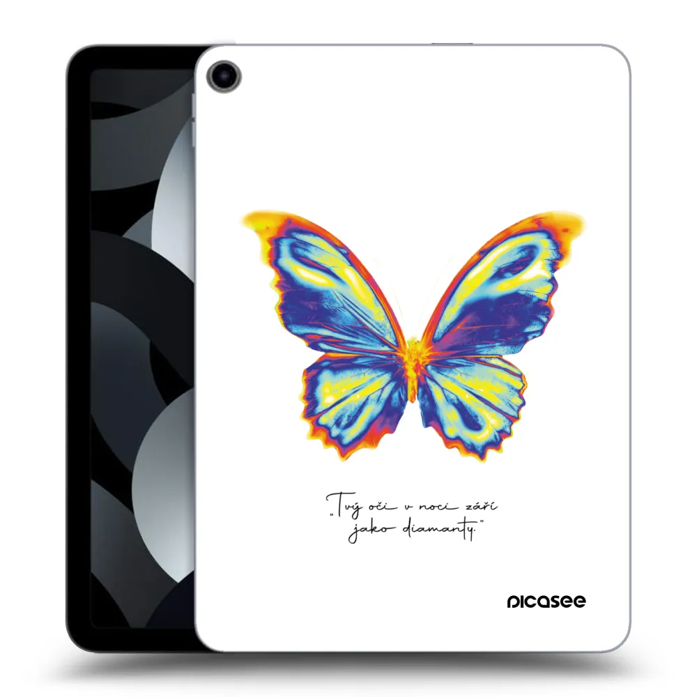 Picasee silikonowe przeźroczyste etui na Apple iPad Pro 11" 2019 (1.gen.) - Diamanty White