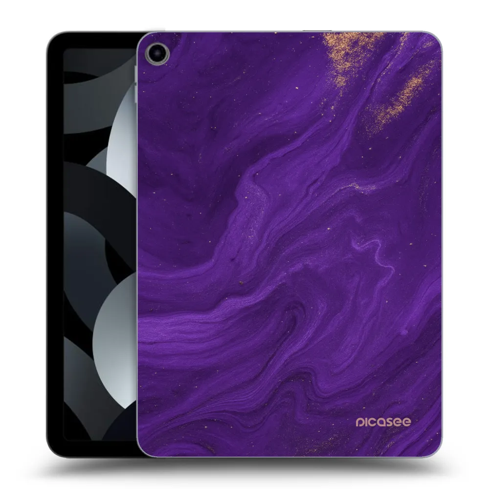 Picasee silikonowe przeźroczyste etui na Apple iPad Pro 11" 2019 (1.gen.) - Purple