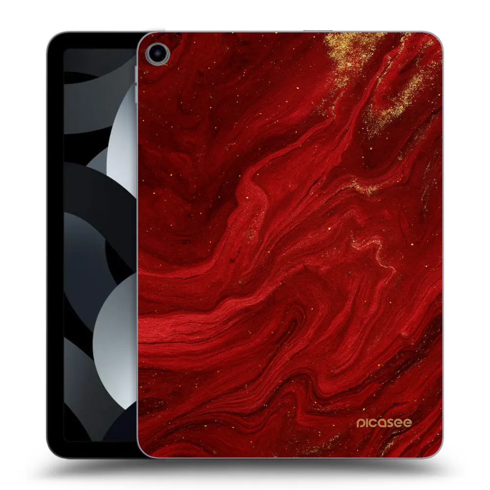 Picasee silikonowe przeźroczyste etui na Apple iPad Pro 11" 2019 (1.gen.) - Red