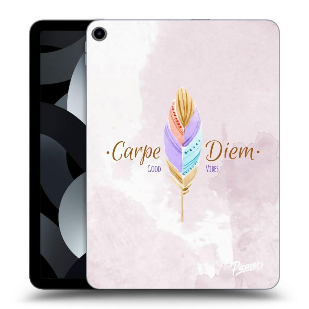 Picasee silikonowe przeźroczyste etui na Apple iPad Pro 11" 2019 (1.generace) - Carpe Diem