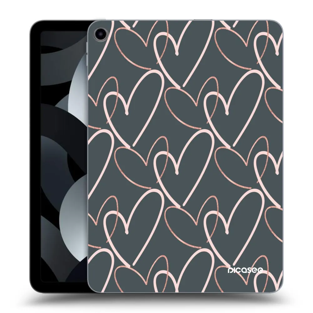 Picasee silikonowe przeźroczyste etui na Apple iPad Pro 11" 2019 (1.gen.) - Lots of love