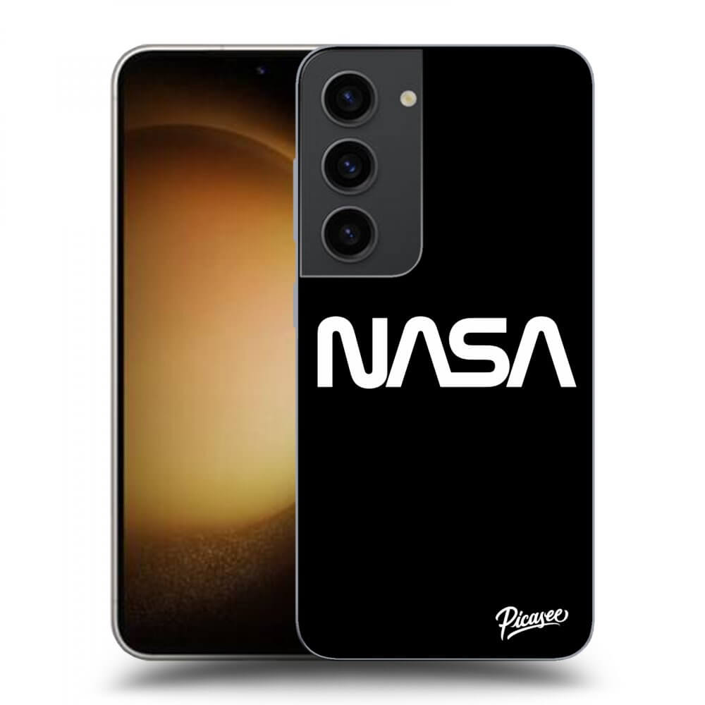 Picasee silikonowe przeźroczyste etui na Samsung Galaxy S23 5G - NASA Basic