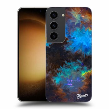 Picasee silikonowe przeźroczyste etui na Samsung Galaxy S23 5G - Space