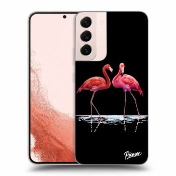 Picasee ULTIMATE CASE PowerShare pro Samsung Galaxy S23+ 5G - Flamingos couple