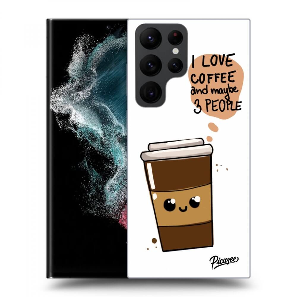 Picasee ULTIMATE CASE PowerShare pro Samsung Galaxy S23 Ultra 5G - Cute coffee