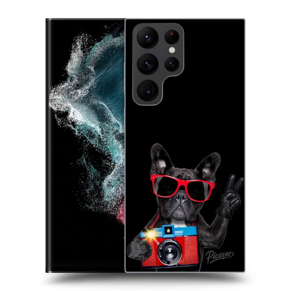 Picasee ULTIMATE CASE PowerShare pro Samsung Galaxy S23 Ultra 5G - French Bulldog