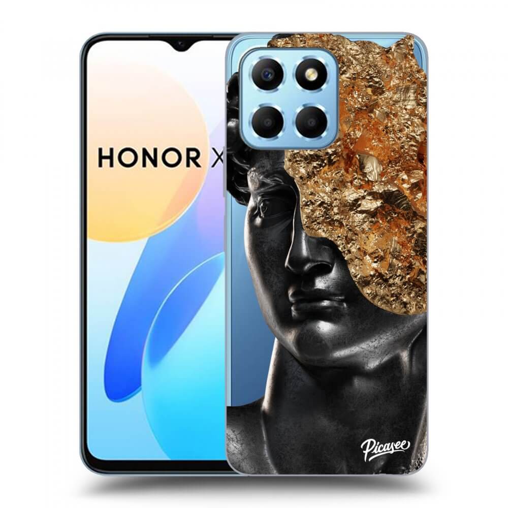 Picasee silikonowe przeźroczyste etui na Honor X8 5G - Holigger