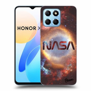 Picasee silikonowe przeźroczyste etui na Honor X8 5G - Nebula