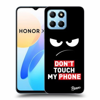 Etui na Honor X8 5G - Angry Eyes - Transparent
