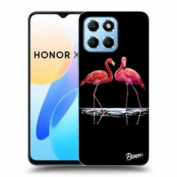 Picasee ULTIMATE CASE pro Honor X8 5G - Flamingos couple