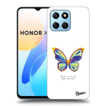 Picasee ULTIMATE CASE pro Honor X8 5G - Diamanty White