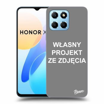 Etui na Honor X8 5G - Własny projekt ze zdjęcia